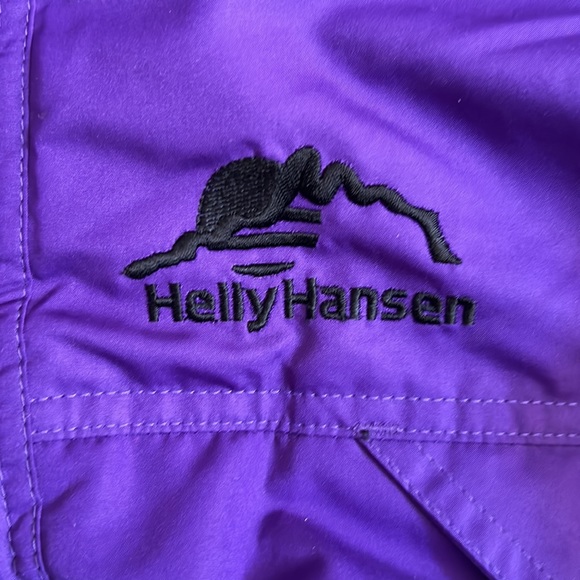 ✖️SOLD✖️•HELLY HANSEN• Purple/Black Parka Winter Coat Unisex - Picture 13 of 15